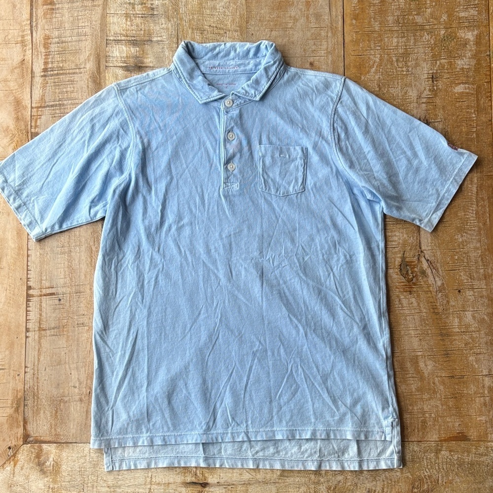 13 Draddy Light Blue Boys Polo Shirt size 12
